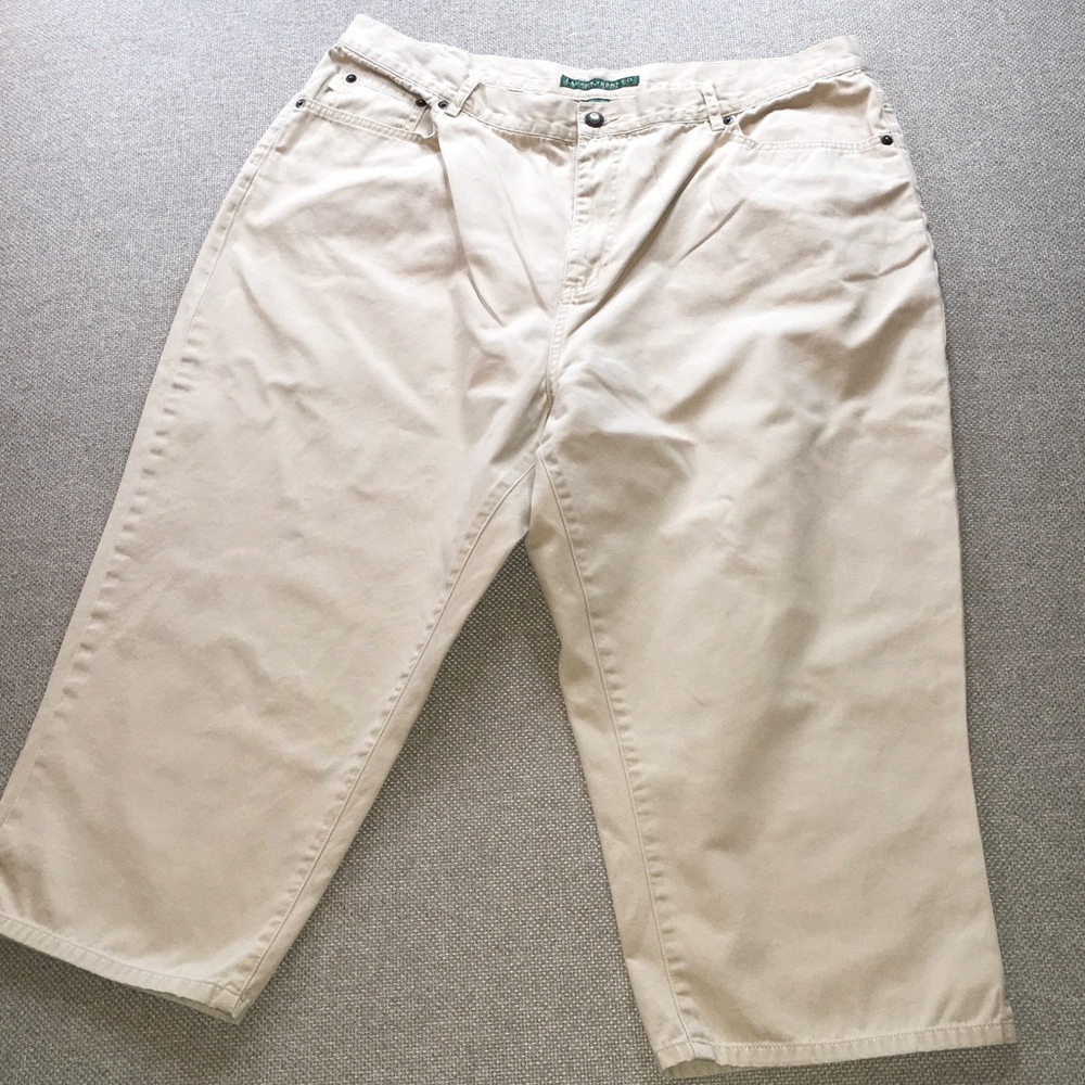 Lauren Jeans Co. Beige Pants 18W